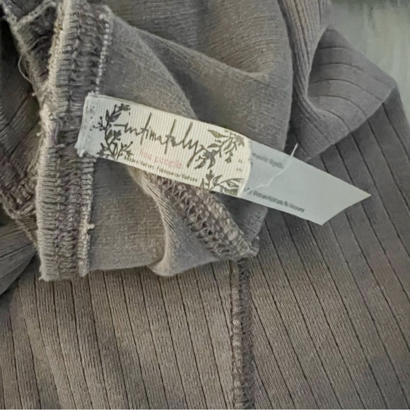 Free People Ribbed Long Sleeve Top - Picture 5 of 5